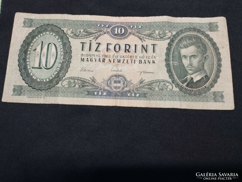 10 Forint 1962