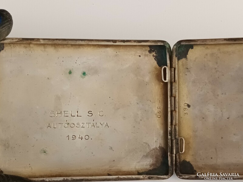 1940 Silver cigarette case shell sc car class