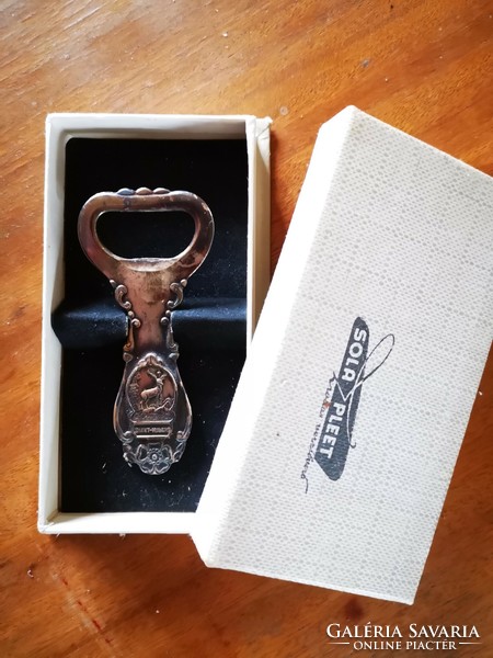 St.Hubertus copper beer opener in gift box