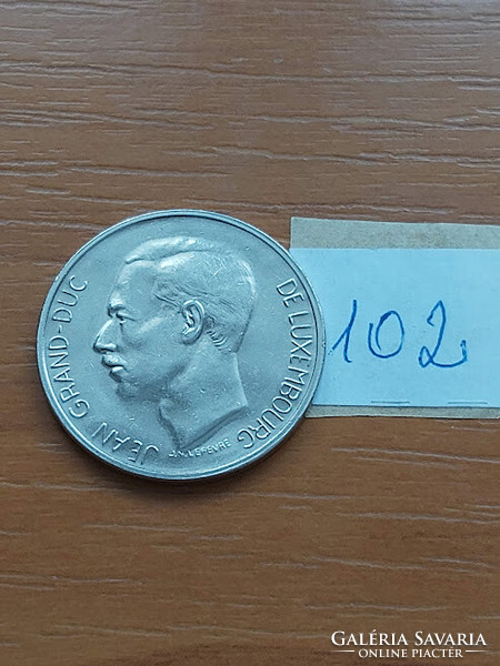 Luxembourg 10 francs 1972 Grand Duke John, nickel 102.