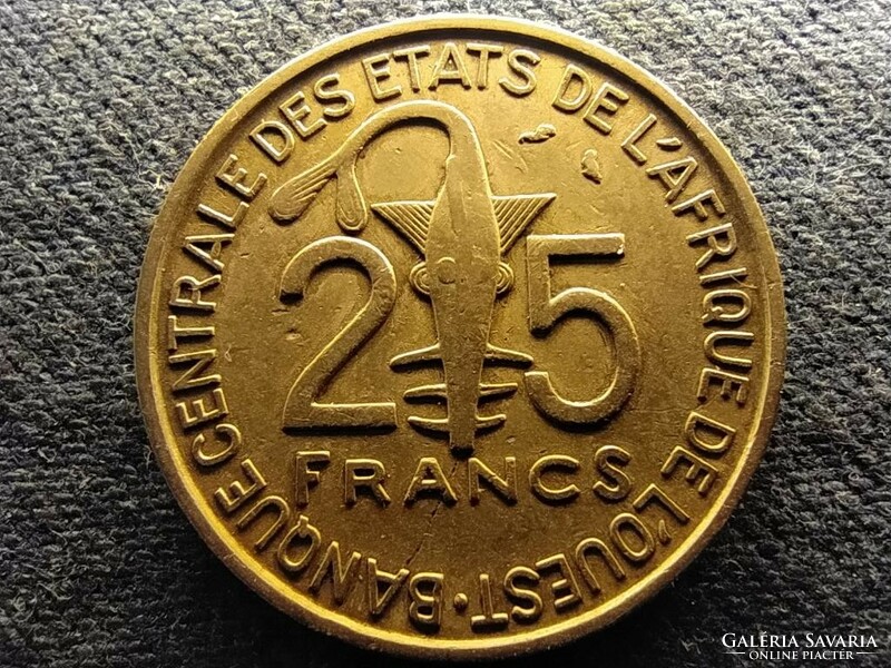 Nyugat-Afrikai Államok Központi Bankja 25 Frank 1970 (id74221)