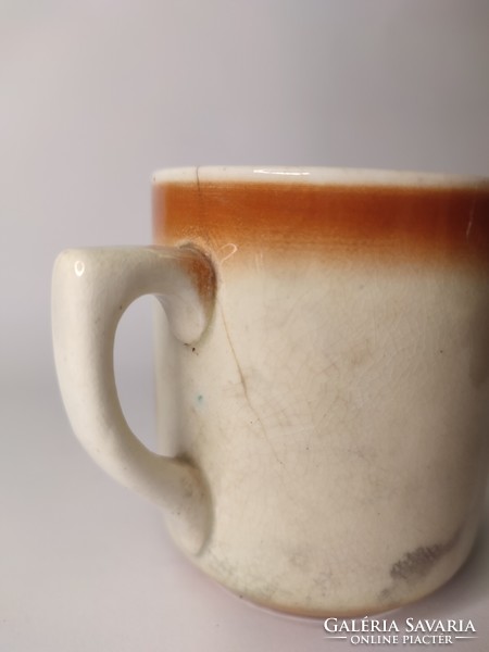 Old Hólloháza rhyolite hard ceramic painted mug