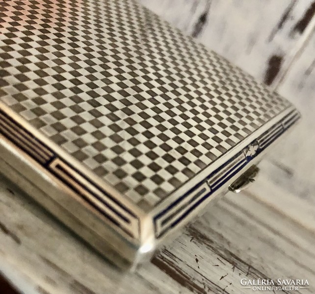 A special, refined and richly decorated silver wallet