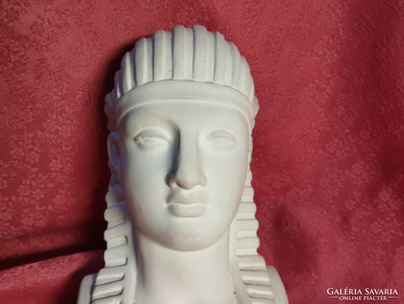 Egyptian alabaster statue