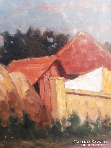 József Horváth / houses with haystacks