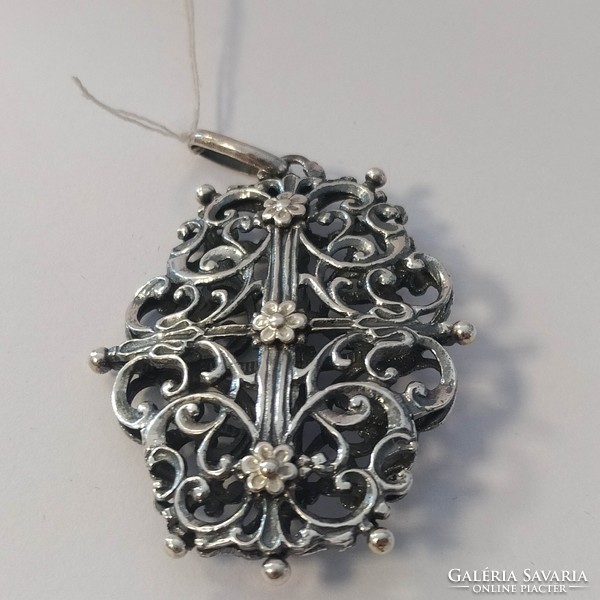 Antique silver pendant