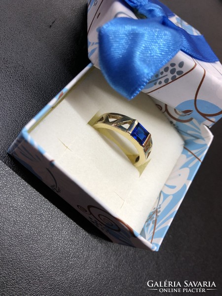 Art deco gold ring