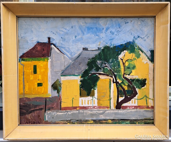 Hajdik antal (1928-2010): houses, art gallery