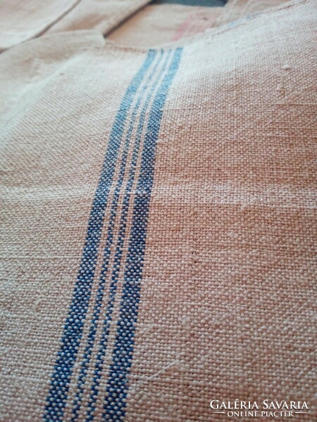 Antique home-woven linen package.