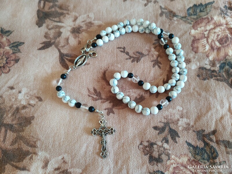 Howlite prayer beads