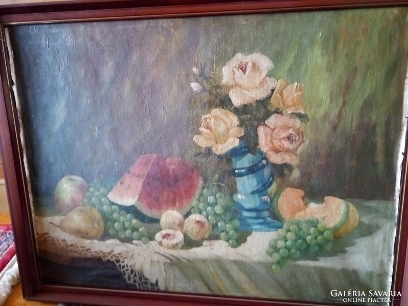 Korossy.???....Antique painting 78x58 cm without frame