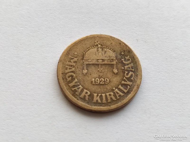 Horthy 2 pennies 1929.