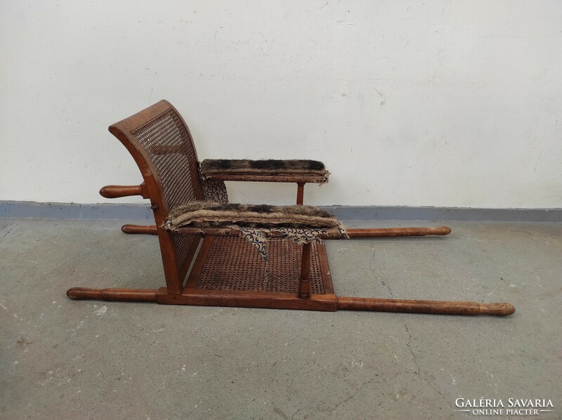 Antik thonet kórházi bútor ritkaság kórház orvos beteg hordozó szék 606 7221