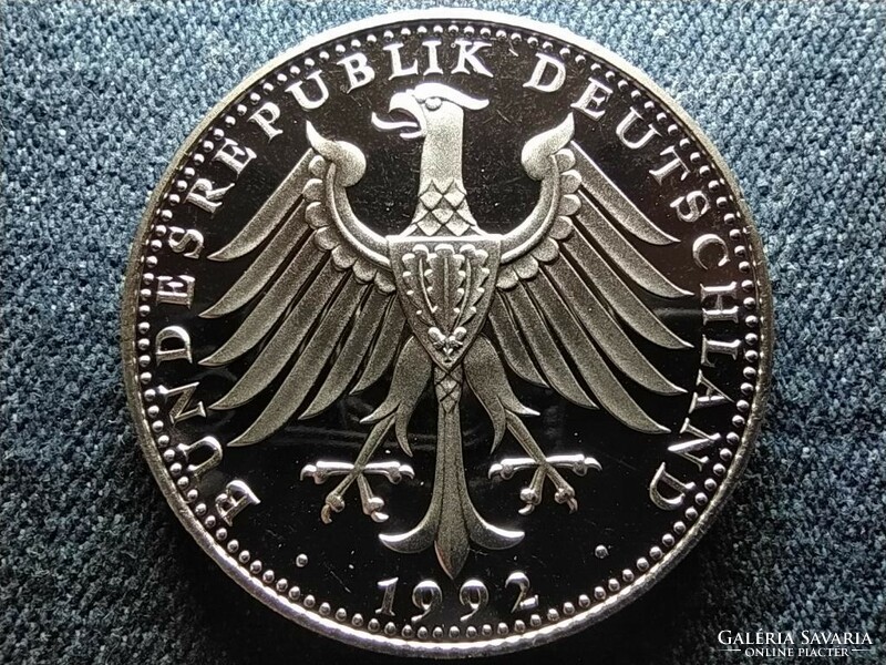 Germany bundeskanzler konrad adenauer proof medal 1992 (id59787)