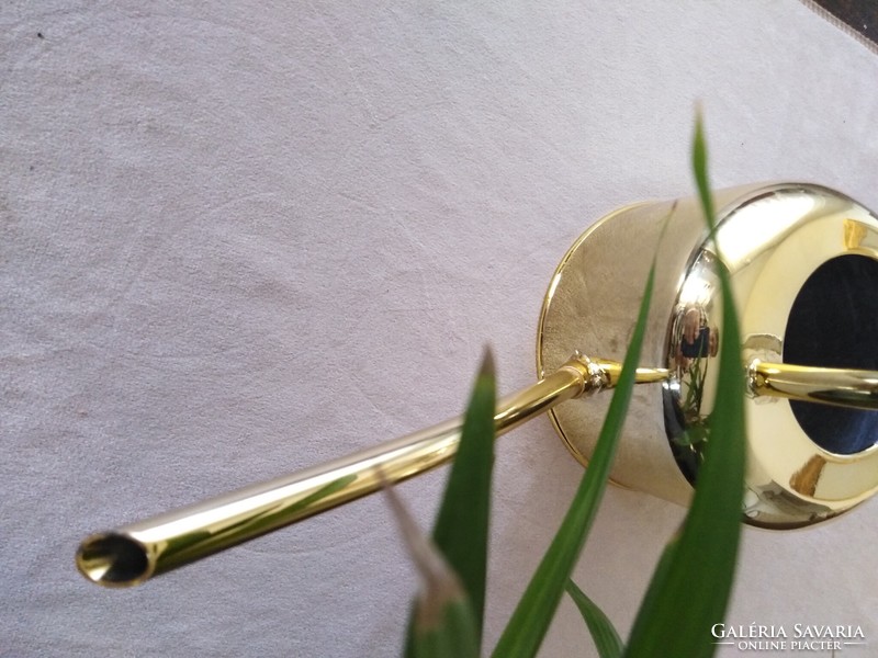 Balcony, watering can - art deco style / gold color