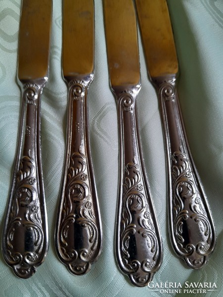 Antique marked baroque knife 4 pieces