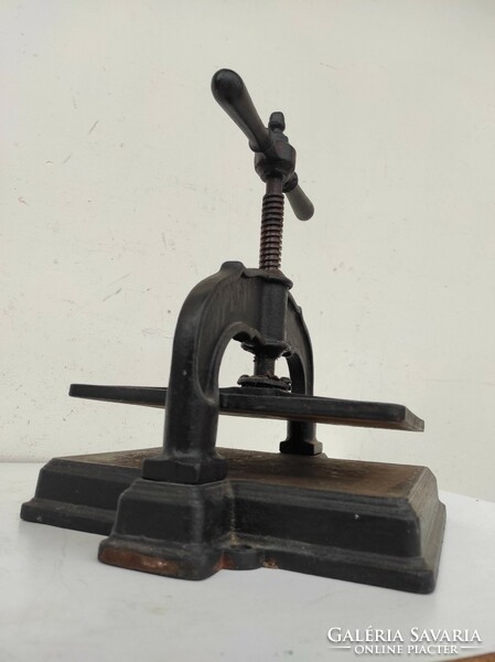 Antique book press book press printing press graphic graphics printing tool 630 7235