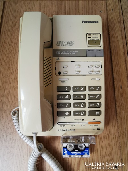 Panasonic vezetékes telefon | JX2PS408Z | AJÁNDÉK kazettával | Vintage