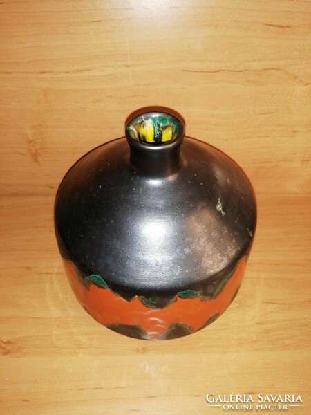 Industrial artist ceramic vase 15 cm (8/d)