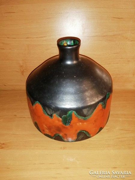 Industrial artist ceramic vase 15 cm (8/d)