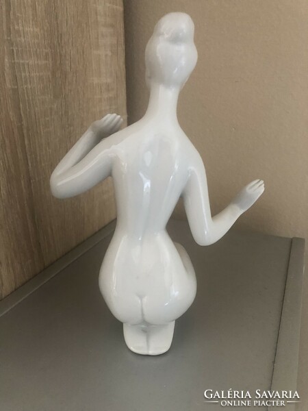 Royal dux female nude porcelain statue very rare.