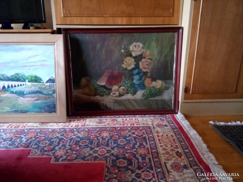 Korossy.???....Antique painting 78x58 cm without frame