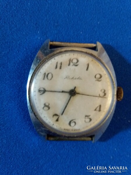 Old rocket men's mechanical watch works according to the pictures