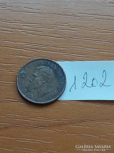 Canada 1 cent 1943 vi. George 1202