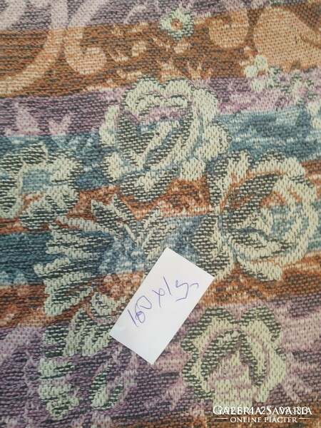 Beautifully patterned retro woven tablecloth bedspread nostalgia item for sale!