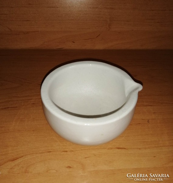 Kőbánya porcelain pharmacy mortar (20/d)