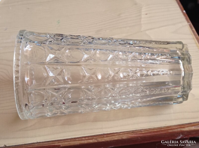 Sale!! 20 Cm high retro glass vase