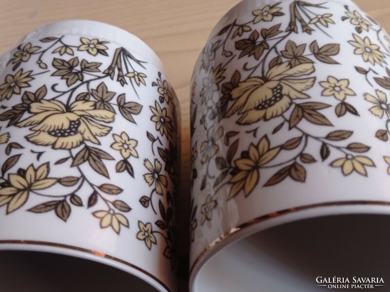 On sale until June 9! 2 flawless retro Chinese mugs with skirts