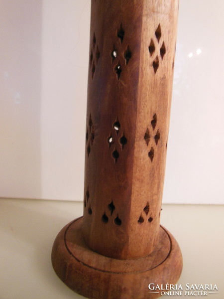 Incense holder - wood - 31 x 9 cm - flawless