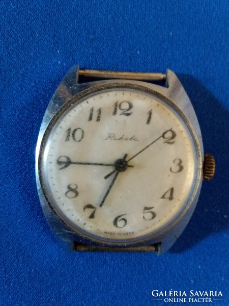 Old rocket men's mechanical watch works according to the pictures