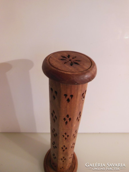 Incense holder - wood - 31 x 9 cm - flawless