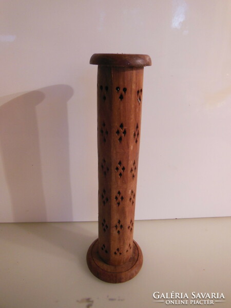 Incense holder - wood - 31 x 9 cm - flawless