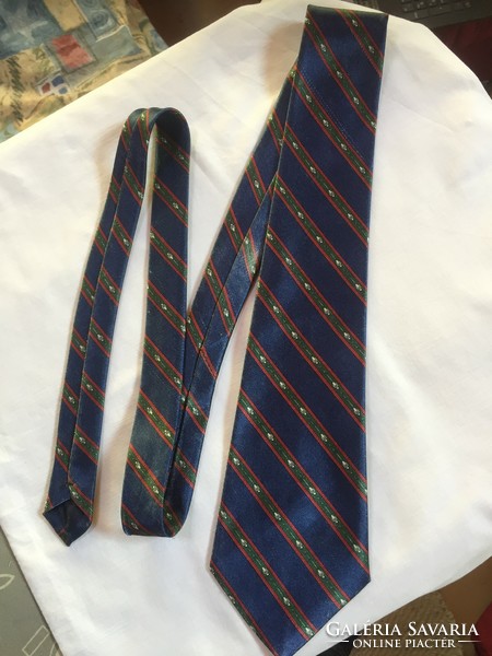 Handmade silk tie by Gold city brand, original, 100% silk