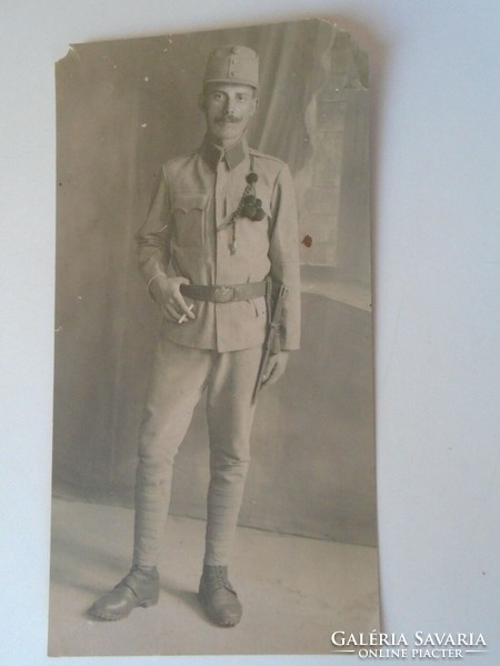 D194967  Katona fotó   kb 1914-18 egyenruha militária