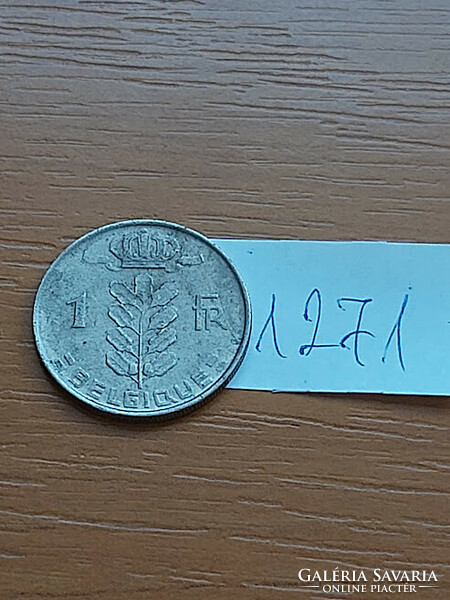 Belgium belgique 1 franc 1952 1271