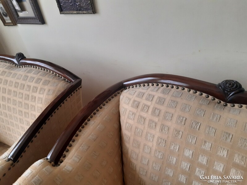 1 pár felújított Art-Deco fotel