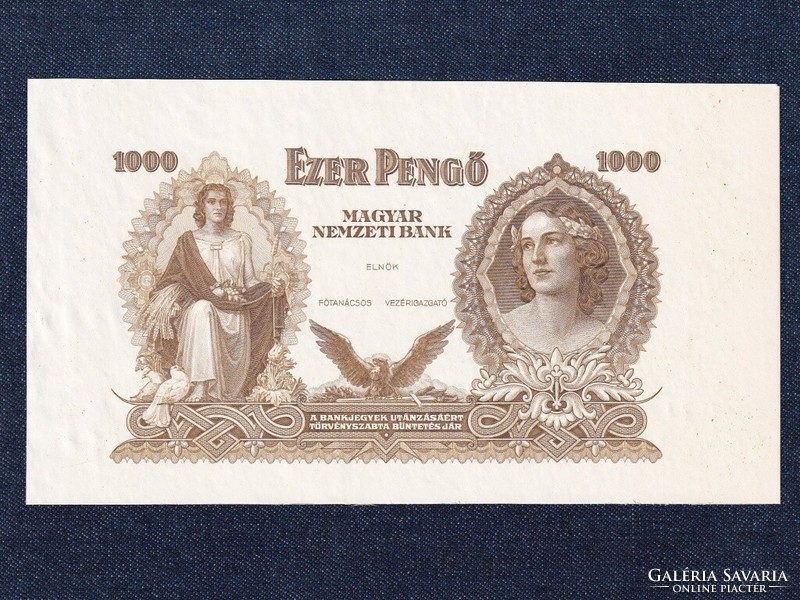 Szálasi Ferenc 1000 Pengő bankjegy 1943 (id77384)