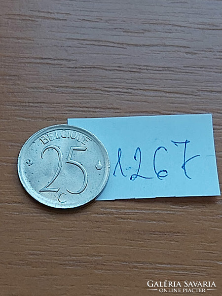 Belgium belgique 25 centimes 1975 1267