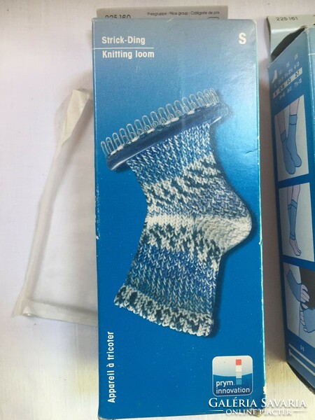 Knitting frame for socks, sizes s, m, l