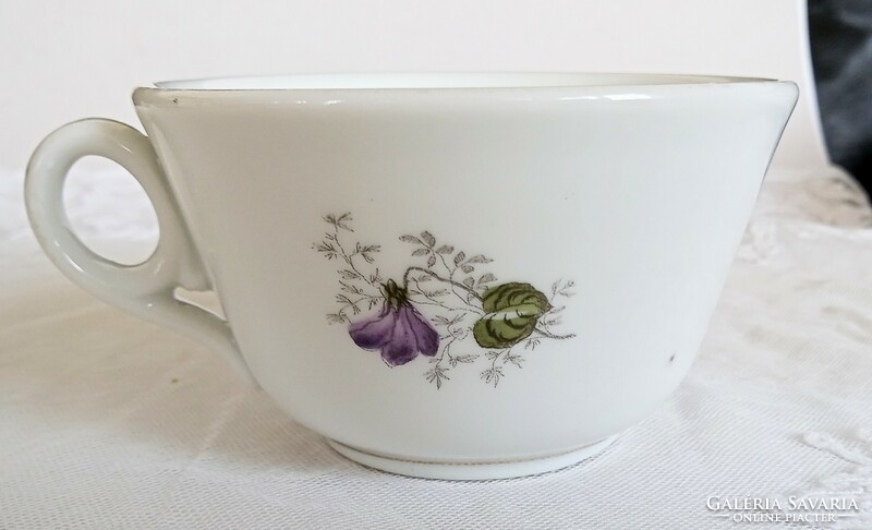 Antique violet coke cup 11.3X6.3Cm