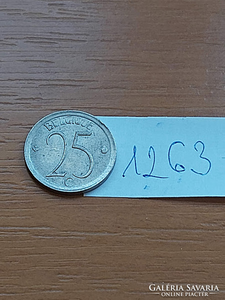 Belgium belgique 25 centimes 1971 1263