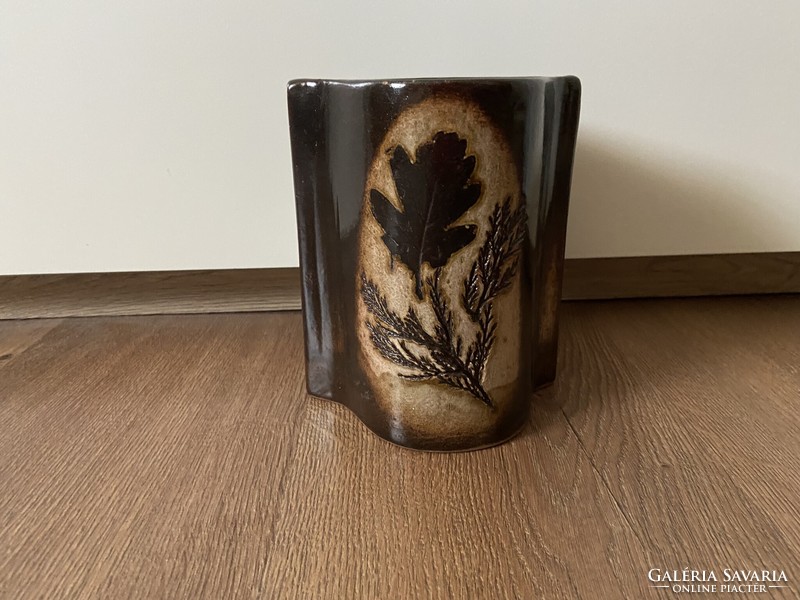 An applied art vase by Terez Szemereki