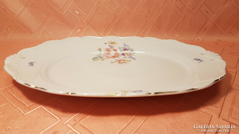 From HUF 1! Haas & czjzek old, fabulous giant serving bowl 35.5 cm x 25 cm