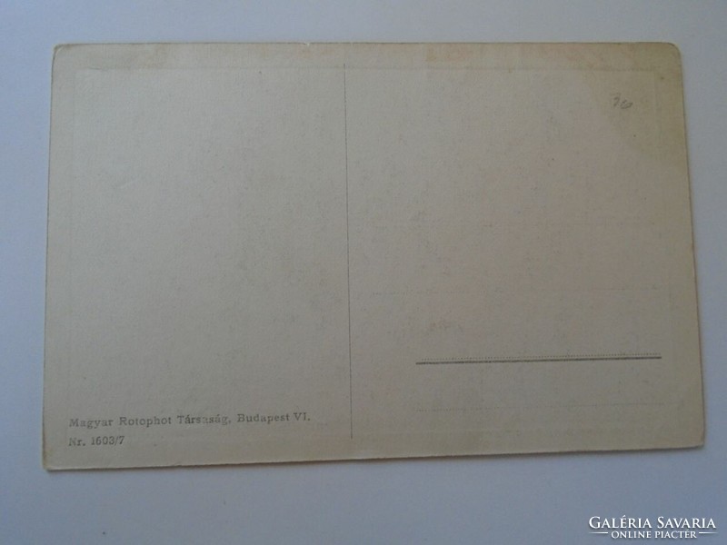D194973 Régi képeslap  Magyar Mannheimer Gusztáv  -Favágók 1920k