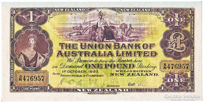 Új-Zéland 1 Új-zélandi font 1923 REPLIKA