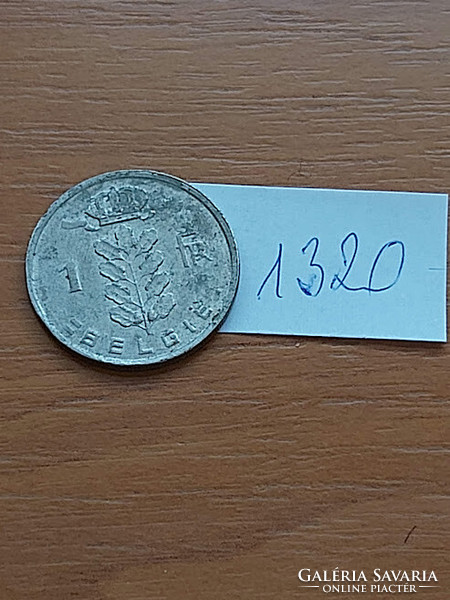 Belgium Belgium 1 franc 1980 1320